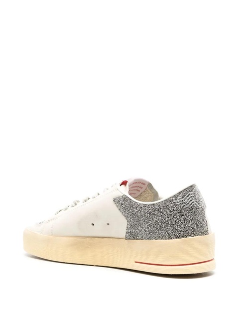 Golden Goose Stardan crystal-embellished leather sneakers - White - zdjęcie produktu nr 2