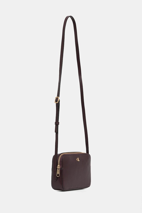 Calvin Klein torebka kolor brązowy LV04F3173G - zdjęcie produktu nr 2