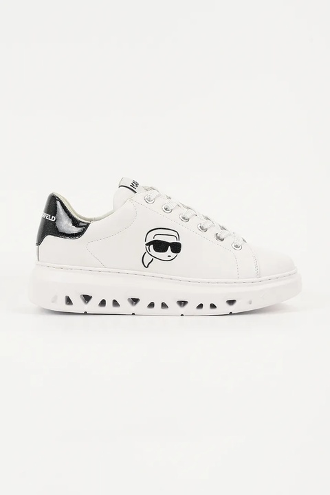Karl Lagerfeld sneakersy skórzane KAPRI KITE damskie kolor biały KL64525 - zdjęcie produktu nr 1