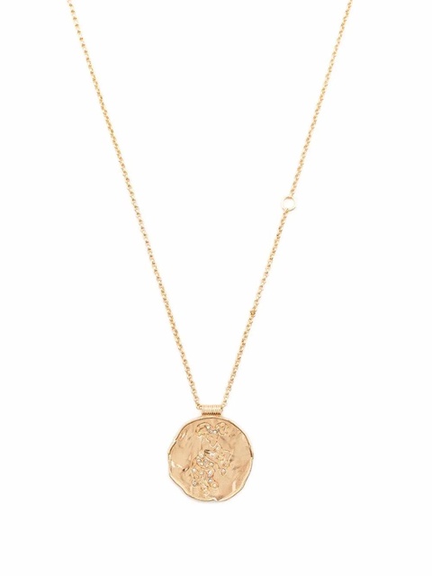 Maje Zodiac medal necklace - Gold - zdjęcie produktu nr 1