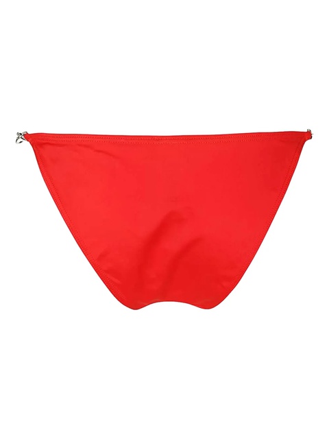 Diesel logo-plaque side-ring bikini bottom - Red - zdjęcie produktu nr 1