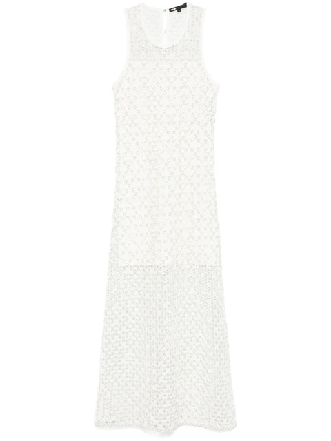 Maje knitted maxi dress - White - zdjęcie produktu nr 1