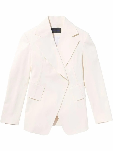 Proenza Schouler midweight linen blazer - White - zdjęcie produktu nr 1