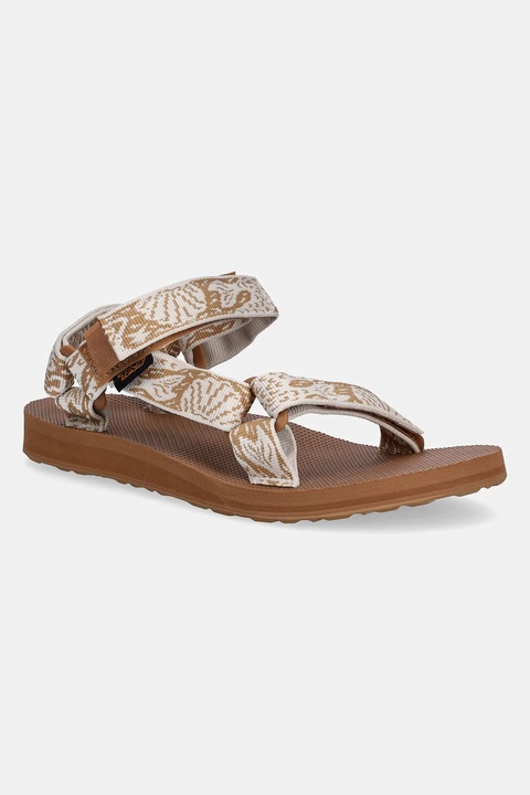 Teva sandały damskie kolor brązowy - zdjęcie produktu nr 1