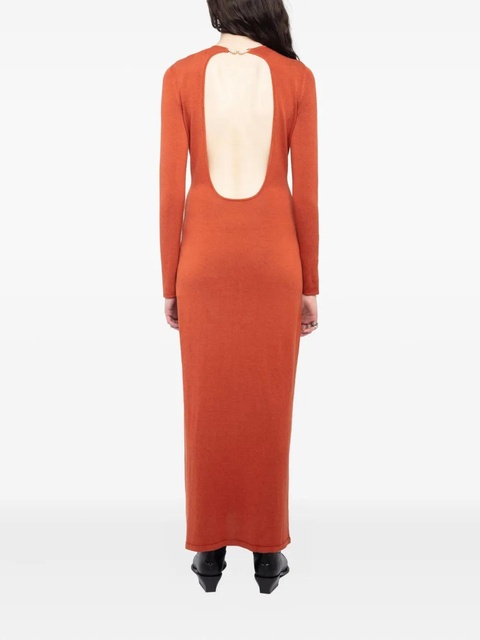 Zadig&Voltaire Sarra maxi dress - Orange - zdjęcie produktu nr 2
