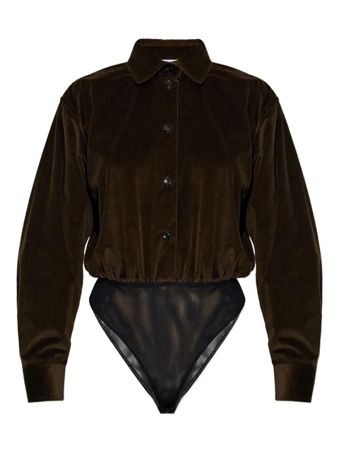 Max Mara corduroy bodysuit - Brown - zdjęcie produktu nr 1