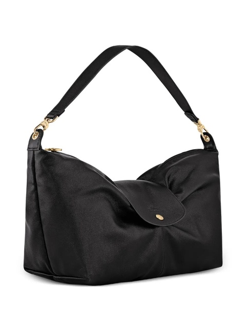 Longchamp large Le Pilage Xtra flap shoulder bag - Black - zdjęcie produktu nr 2