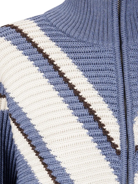 Golden Goose zip-up cardigan - Blue - zdjęcie produktu nr 2
