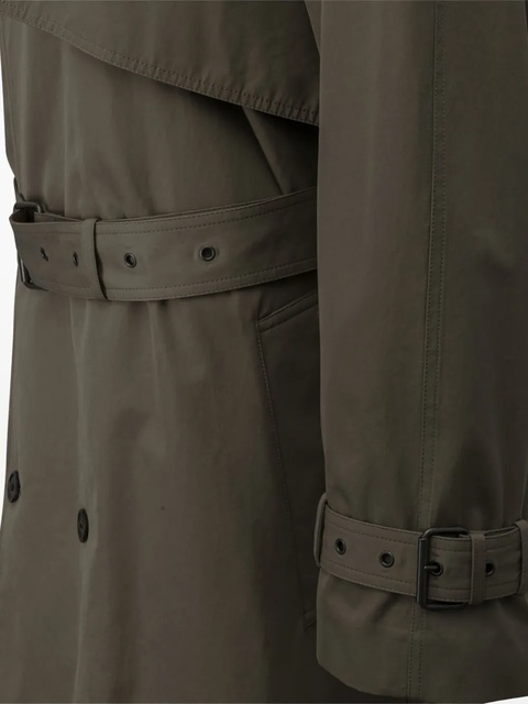 Saint Laurent belted double-breasted trench coat - Brown - zdjęcie produktu nr 2