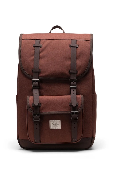 Herschel plecak Little America™ 21 L kolor brązowy duży gładki 11391-07127-OS - zdjęcie produktu nr 2
