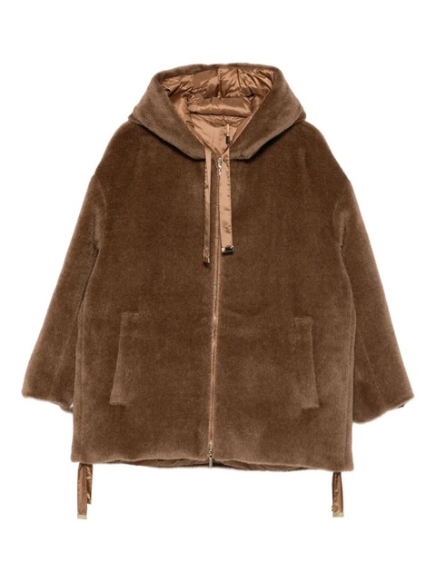 Max Mara Olivia hooded coat - Brown - zdjęcie produktu nr 1