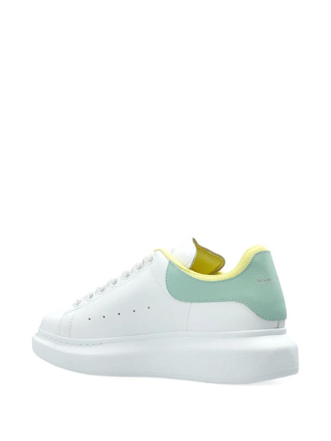 Alexander McQueen Oversized leather platform sneakers - White - zdjęcie produktu nr 2