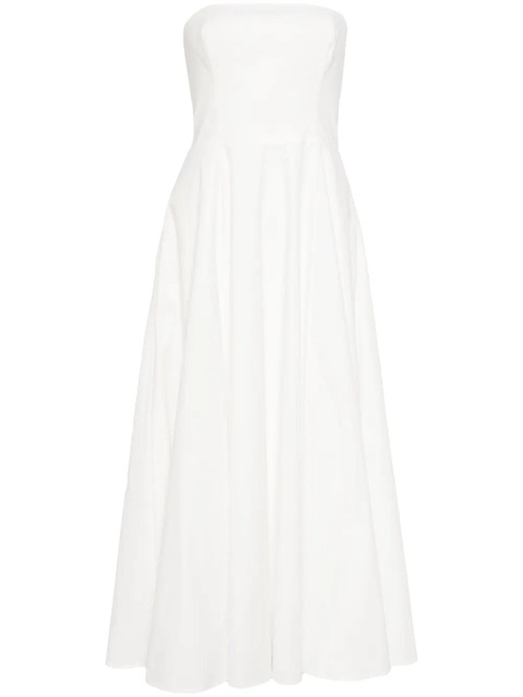 Reformation Astoria strapless midi dress - White - zdjęcie produktu nr 1