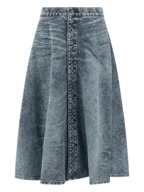 Diesel stone-washed denim skirt - Blue - zdjęcie produktu nr 1