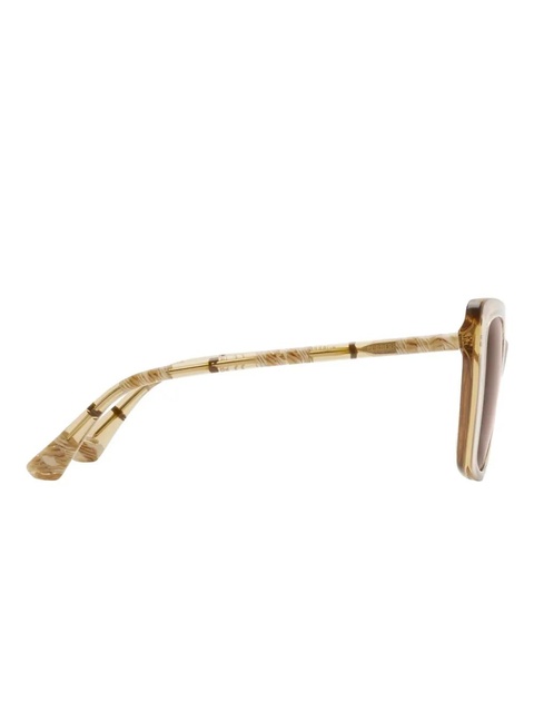 Burberry Eyewear Tubular Check sunglasses - Neutrals - zdjęcie produktu nr 2