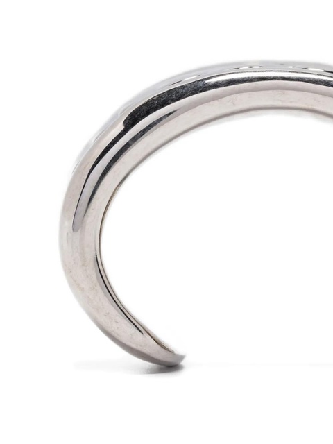 Jean Paul Gaultier engraved-logo bracelet - Silver - zdjęcie produktu nr 2