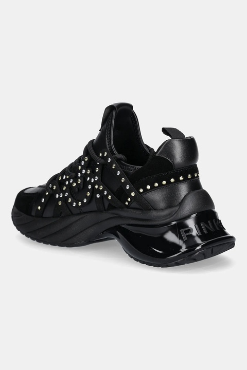 Pinko sneakersy Ariel 28 damskie kolor czarny SS0095E031Z99 - zdjęcie produktu nr 2