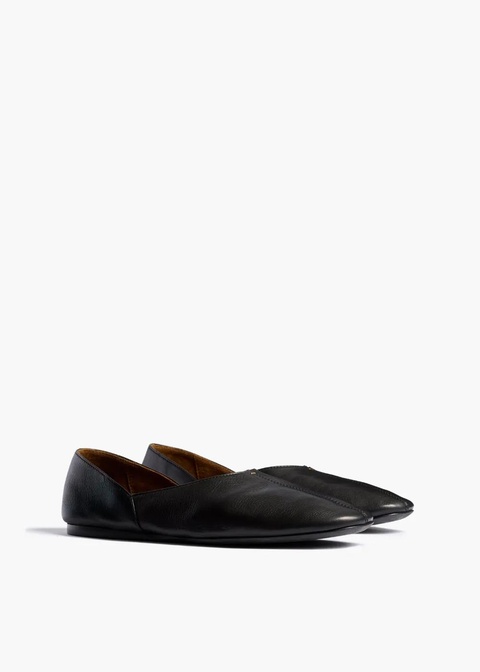 KHAITE Jane ballet flats - Black - zdjęcie produktu nr 2