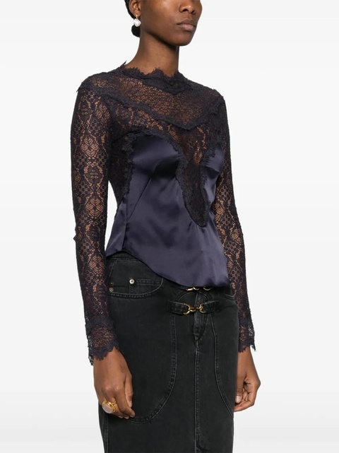 ISABEL MARANT Diem blouse - Blue - zdjęcie produktu nr 2