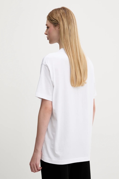 Abercrombie & Fitch t-shirt bawełniany damski kolor biały KI157-5346-100 - zdjęcie produktu nr 2