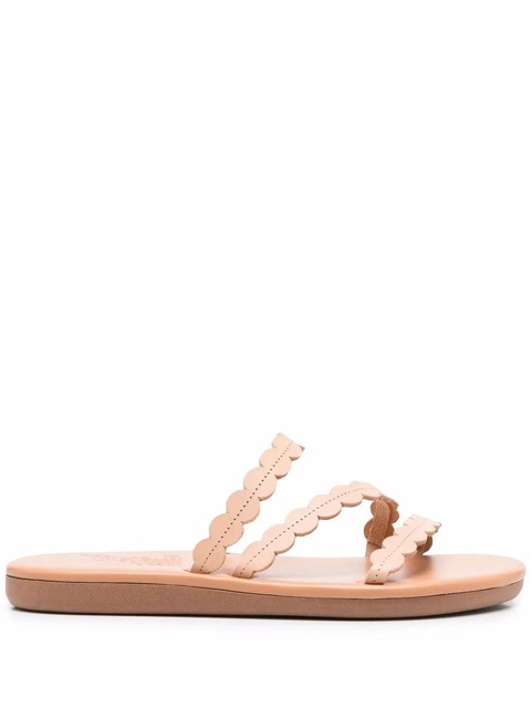 Ancient Greek Sandals leather slip on sandals - Neutrals - zdjęcie produktu nr 1