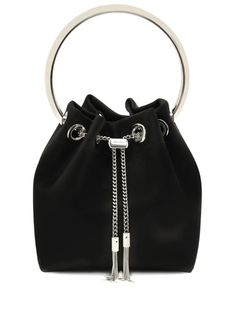 Jimmy Choo Bon Bon top-handle bucket bag - Black - zdjęcie produktu nr 1