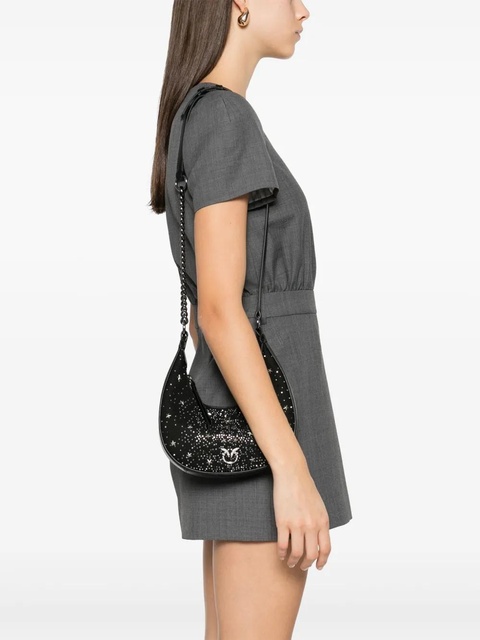 PINKO mini Brioche shoulder bag - Black - zdjęcie produktu nr 2