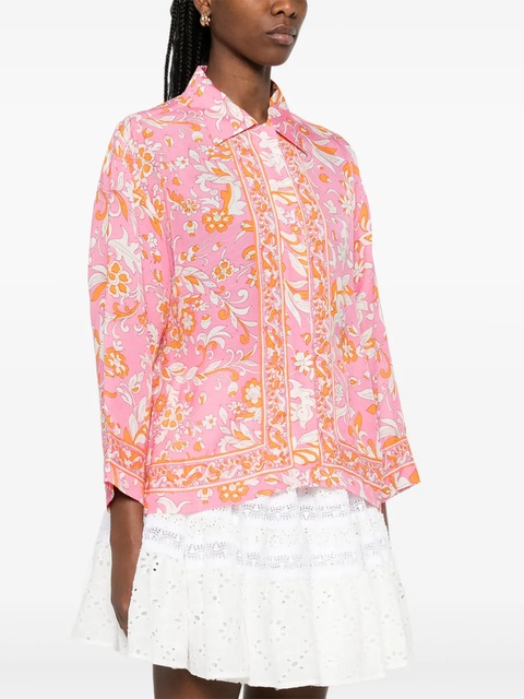 Maje floral-print shirt - Pink - zdjęcie produktu nr 2