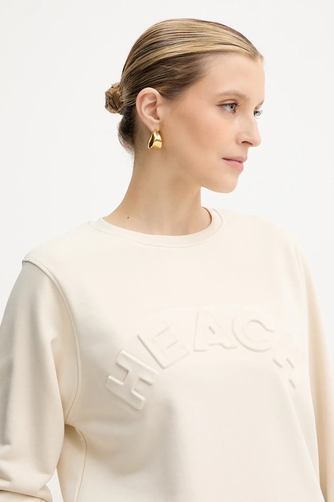 Silvian Heach bluza BASSIN damska kolor beżowy z aplikacją GPA25113FE - zdjęcie produktu nr 2