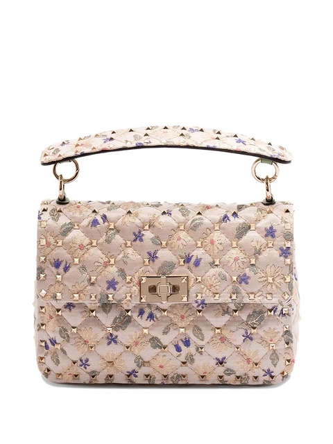 Valentino Garavani Rockstud Spike shoulder bag - Neutrals - zdjęcie produktu nr 1