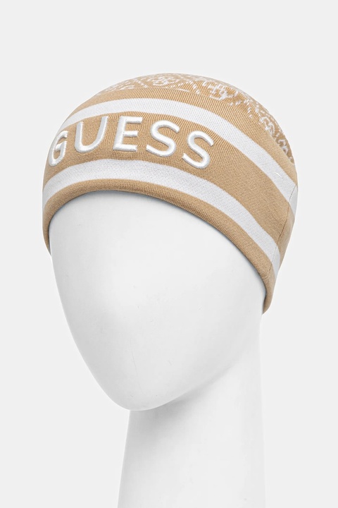 Guess czapka SEVYN kolor beżowy W4BZ21 Z3JD2 - zdjęcie produktu nr 2