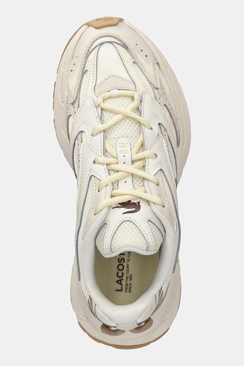 Lacoste sneakersy L003 Neo Shot Sneakers damskie kolor beżowy 50SFA0123 - zdjęcie produktu nr 2