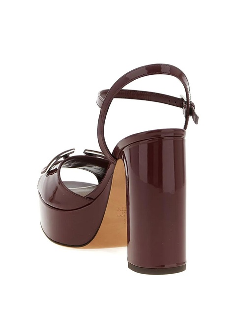 Valentino Garavani 115mm platform sandals - Red - zdjęcie produktu nr 2