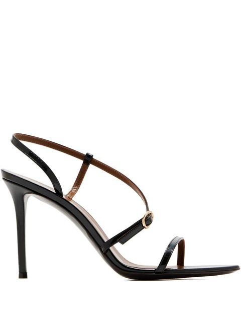 Giuseppe Zanotti 90mm Audrinette patent-leather sandals - Black - zdjęcie produktu nr 1