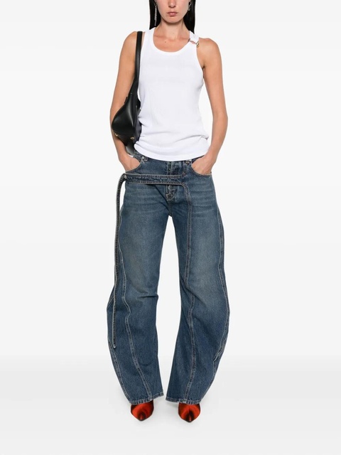 Jean Paul Gaultier cotton tank top - White - zdjęcie produktu nr 2