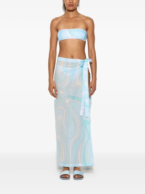 PUCCI Marmo-print cover-up - Blue - zdjęcie produktu nr 1