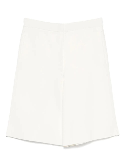 TOTEME fine-knit shorts - White - zdjęcie produktu nr 1
