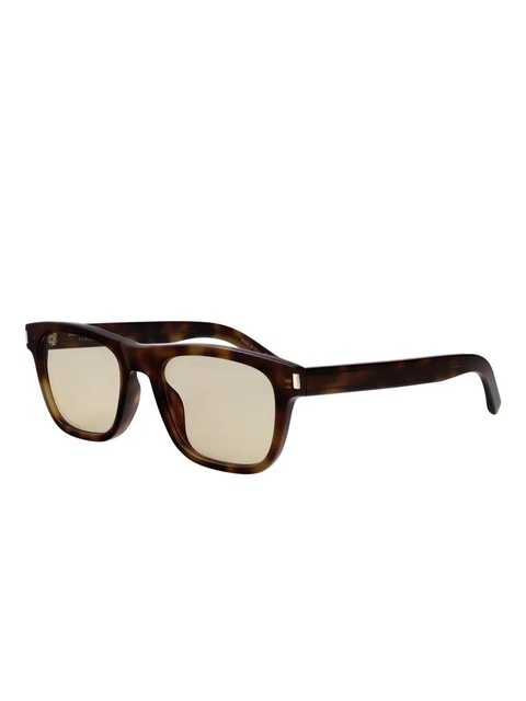 Saint Laurent Eyewear rectangle-frame sunglasses - Brown - zdjęcie produktu nr 2