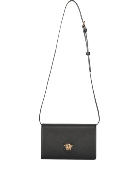 Versace logo leather mini bag - Black - zdjęcie produktu nr 1