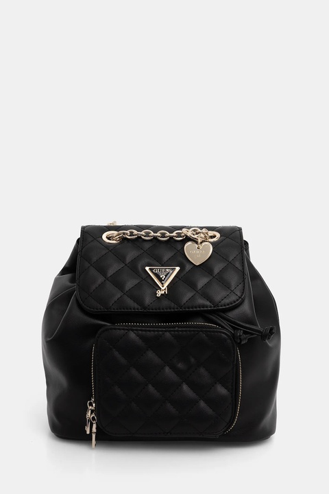 Guess plecak Girl kolor czarny mały z aplikacją J5YZ04 WGT10 - zdjęcie produktu nr 1