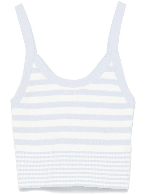 SANDRO knitted vest top - Blue - zdjęcie produktu nr 1