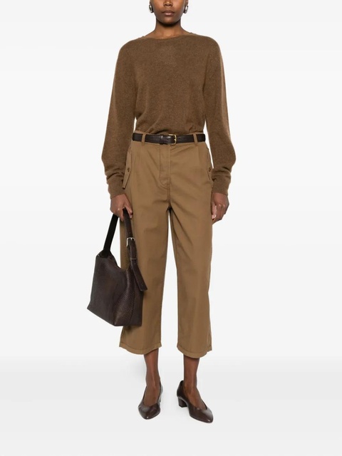 The Row cropped trousers - Brown - zdjęcie produktu nr 1