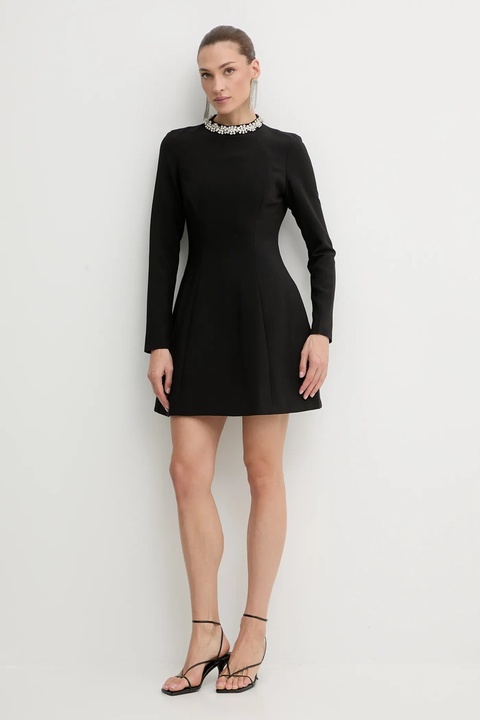 Bardot sukienka kolor czarny mini rozkloszowana 59527DB1 - zdjęcie produktu nr 1
