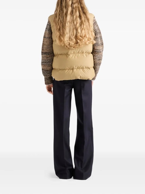 Prada down padded vest - Neutrals - zdjęcie produktu nr 1