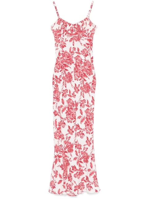 SANDRO floral-print maxi dress - White - zdjęcie produktu nr 1