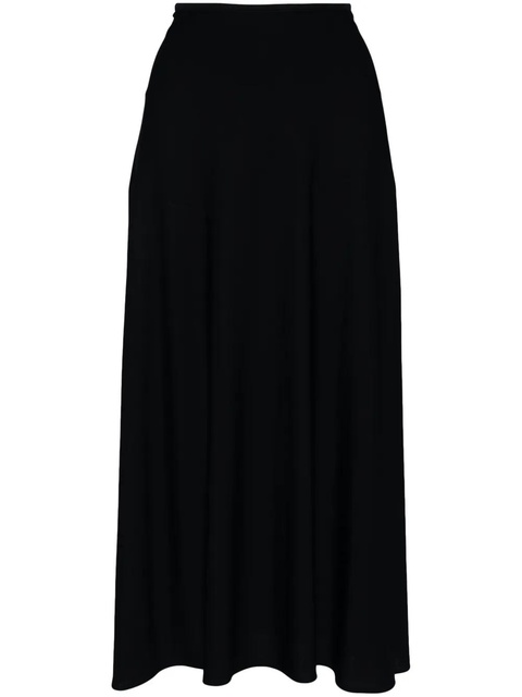 Jil Sander flared midi skirt - Blue - zdjęcie produktu nr 1