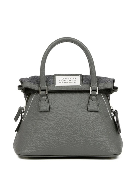 Maison Margiela mini 5AC Classique tote bag - Grey - zdjęcie produktu nr 1