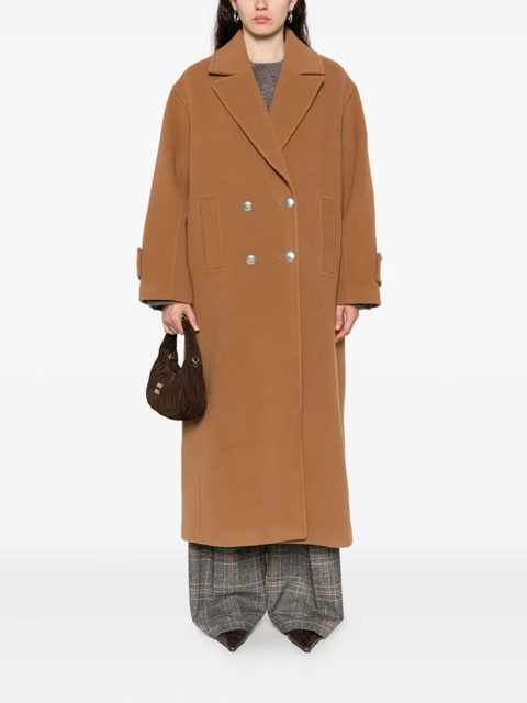 PINKO double-breasted coat - Brown - zdjęcie produktu nr 2