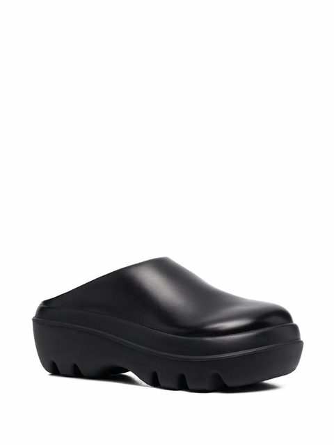 Proenza Schouler Storm leather clogs - Black - zdjęcie produktu nr 2