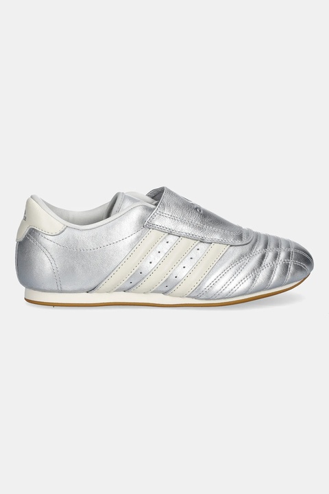 adidas Originals sneakersy skórzane Teakwondo damskie kolor srebrny JS4023 - zdjęcie produktu nr 2